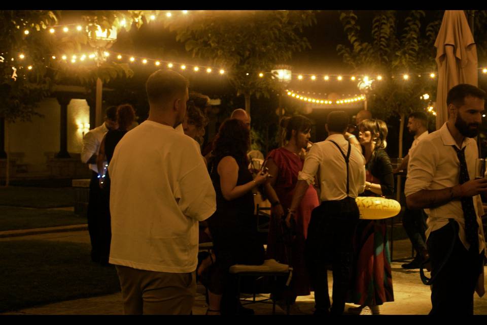 Rodaje Boda noche