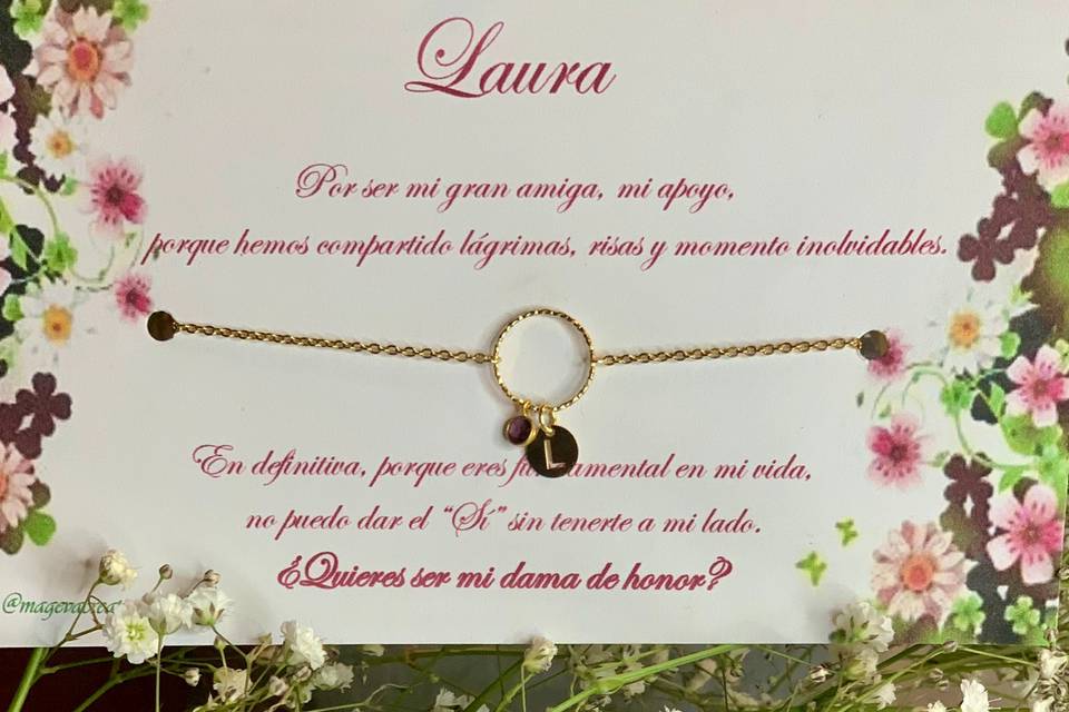 Pulsera personalizada