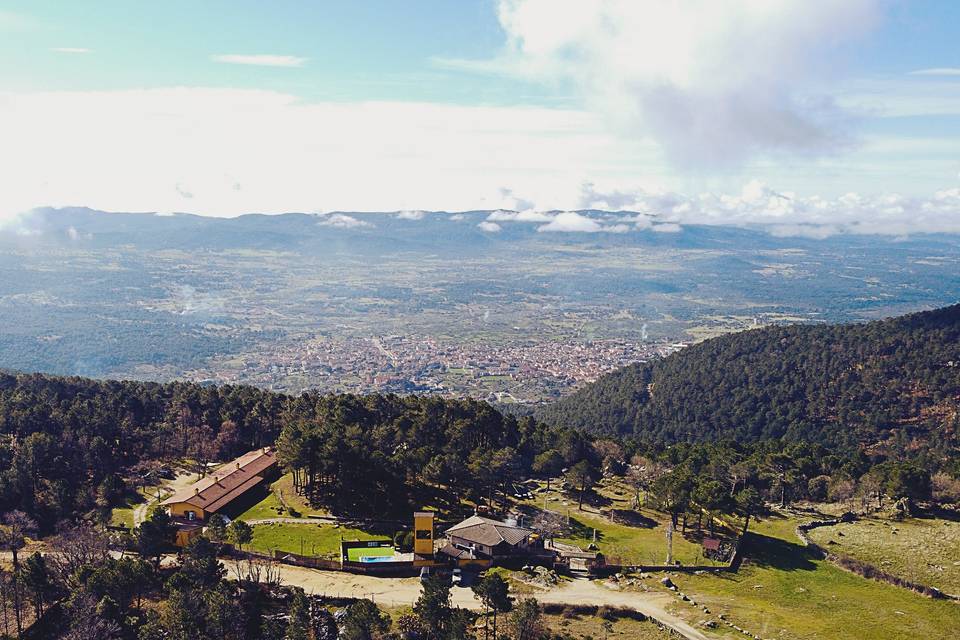 Finca desde arriba