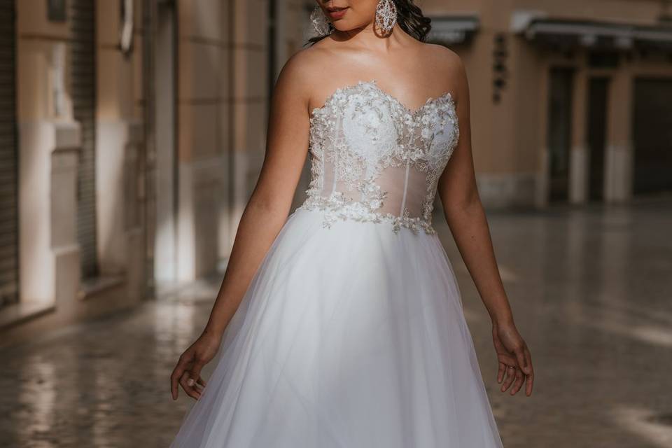 Vestido princesa