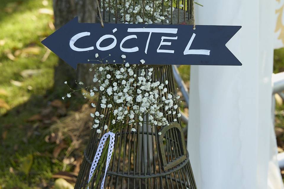 Indicación del cóctel