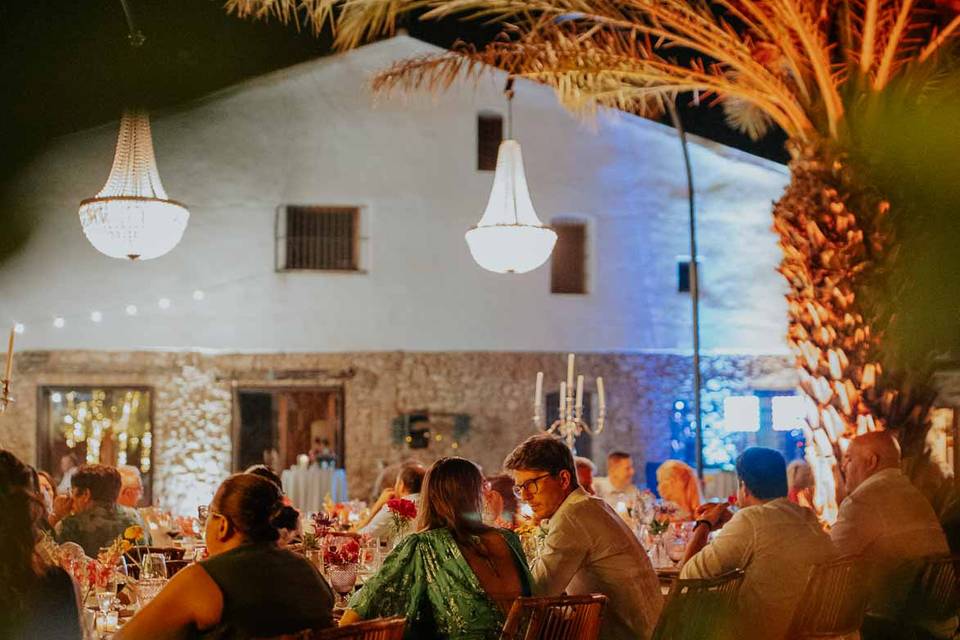 Boda de ensueño en jardín