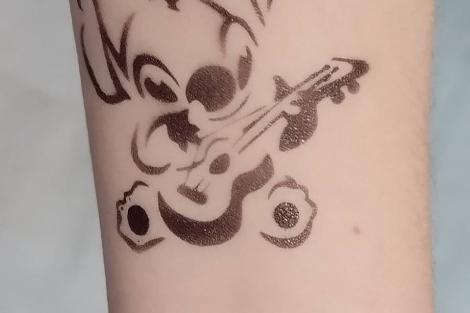 Tatuajes con aerógrafo