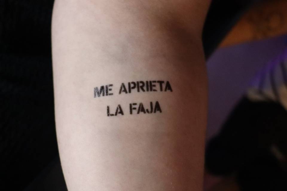 Tatuaje con aerógrafo