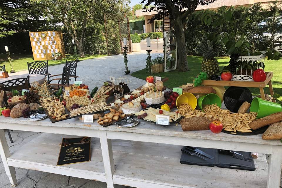 Buffet de quesos