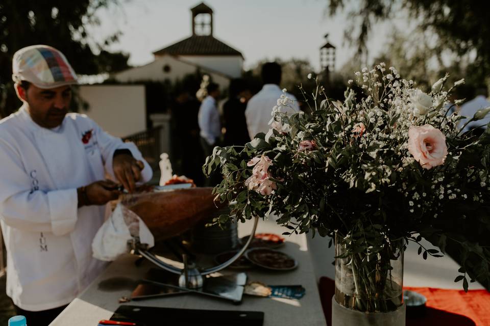 Mesa de jamón