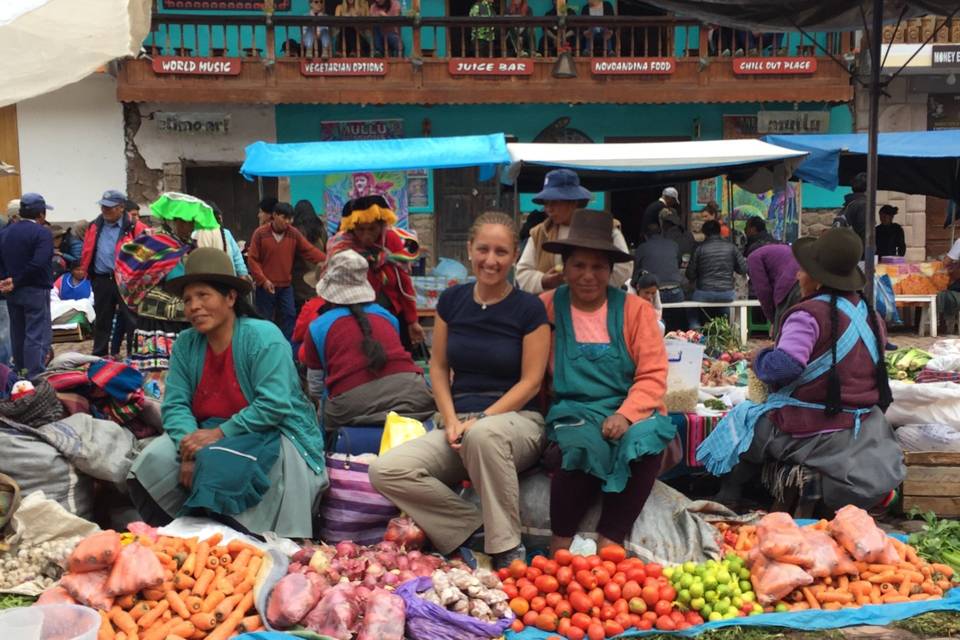 Mercado de Pisac, Perú