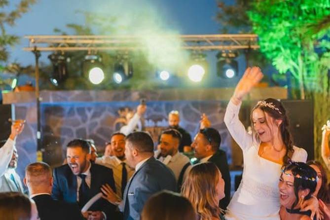 La novia dandolo todo!