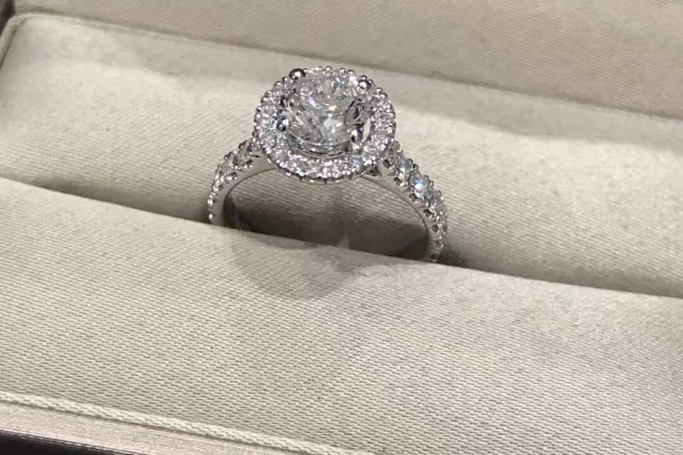 Anillo de diamante