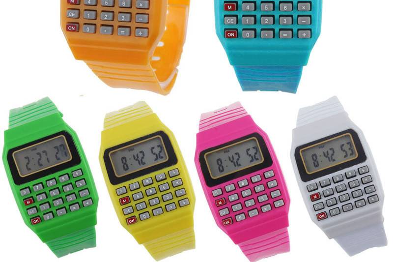 Reloj calculadora