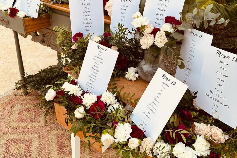 Seating plan