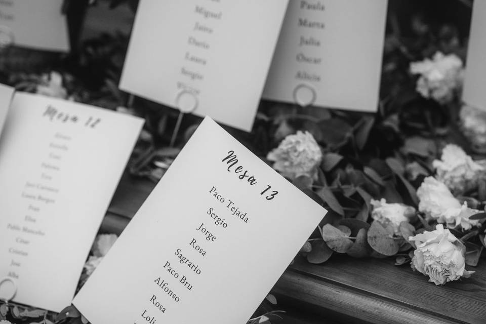 Seating plan