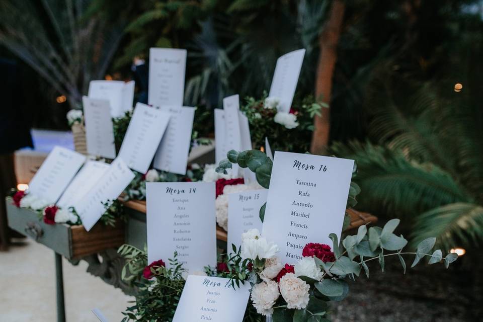Seating plan