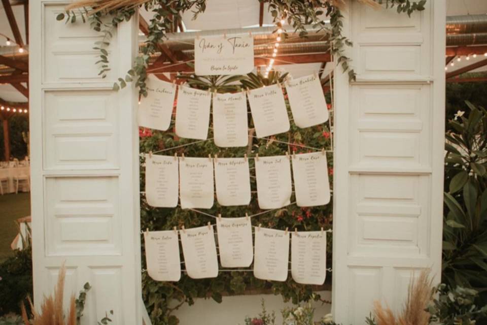 Seating plan