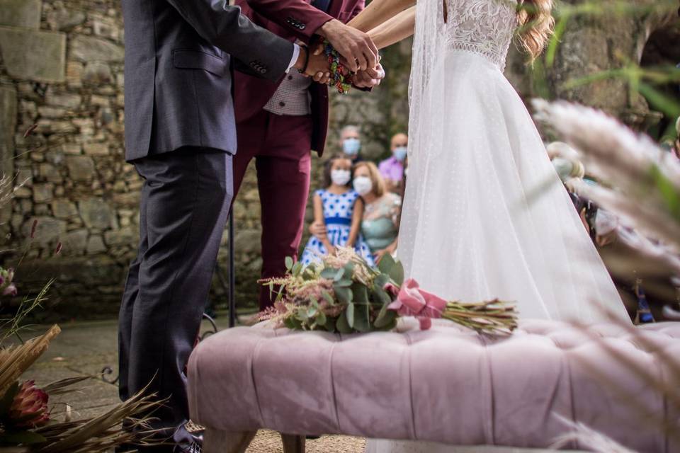 Fotografía boda divertida