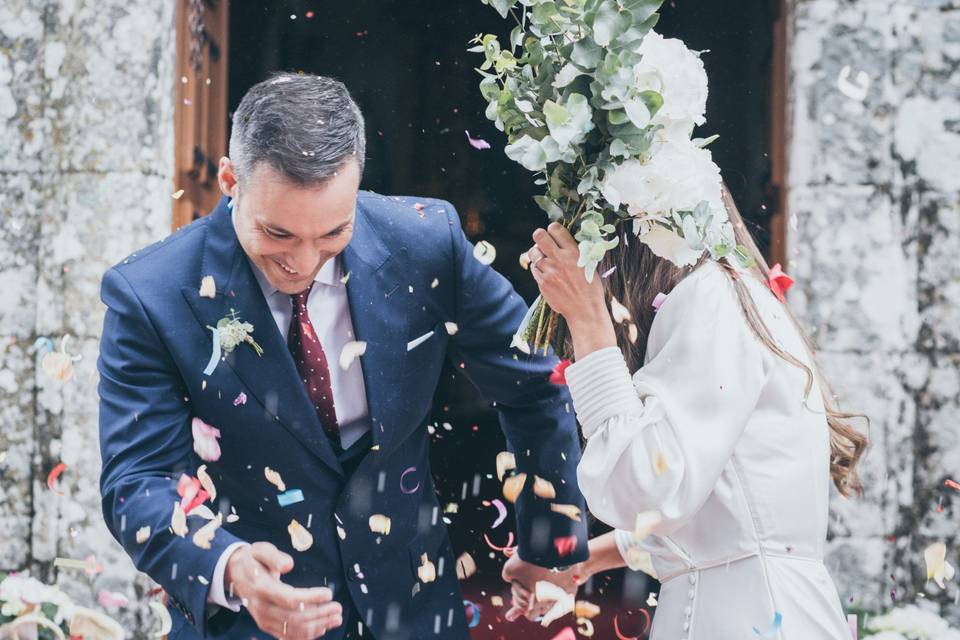 Fotografía boda divertida