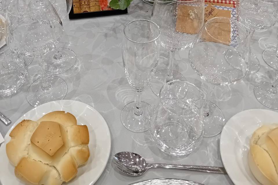 Detalle meseros