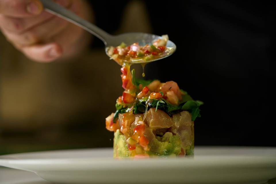 Tartar de atún
