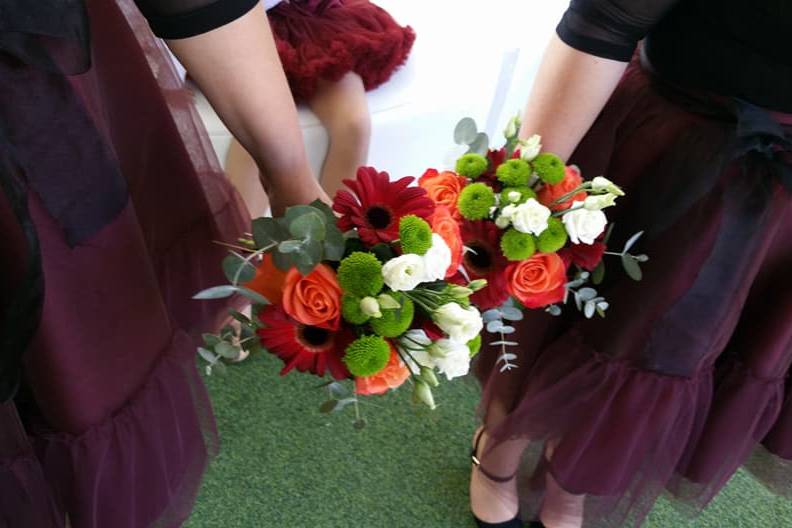 Bouquets damas de honor