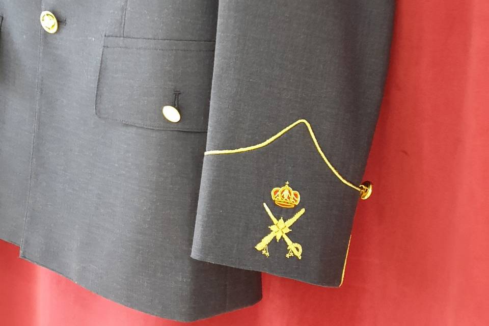 Traje de gala del ejercito aire