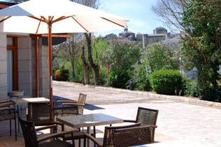 Terraza de cafetería