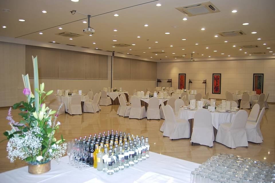 Sala banquete boda