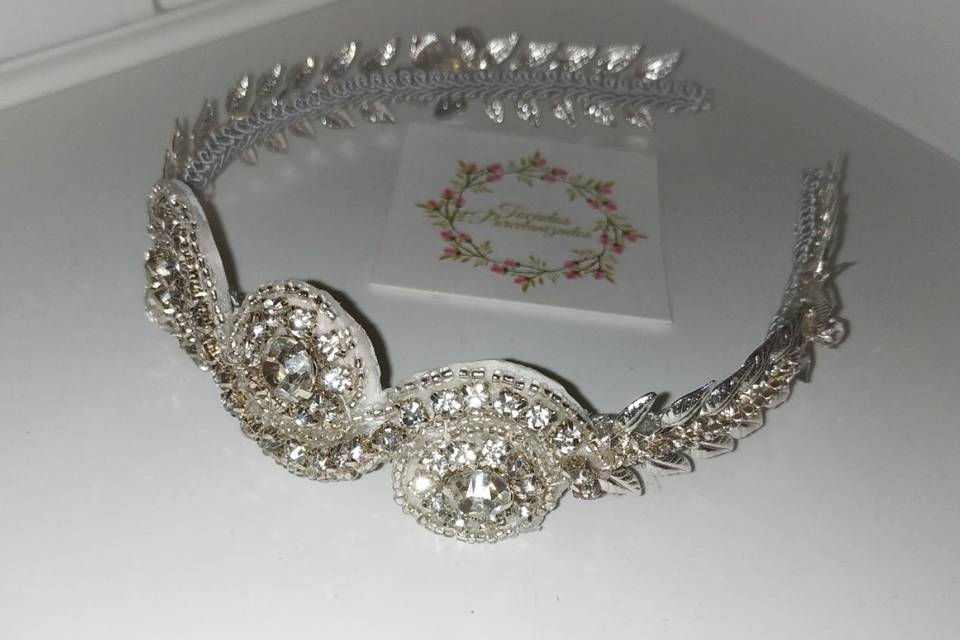 Diadema de strass