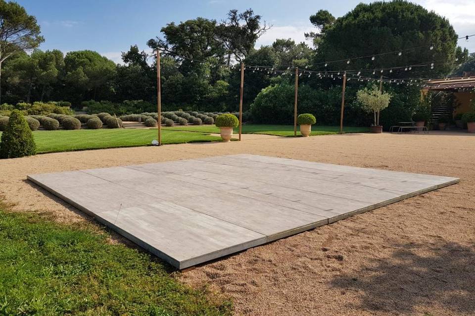 Tarima pista de baile