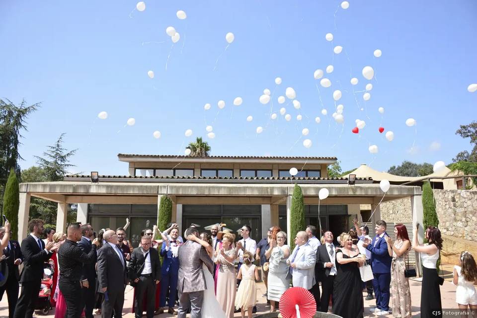 Suelta de globos