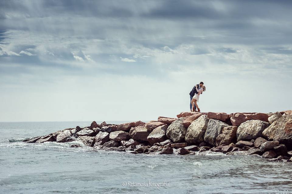 Preboda en la playa