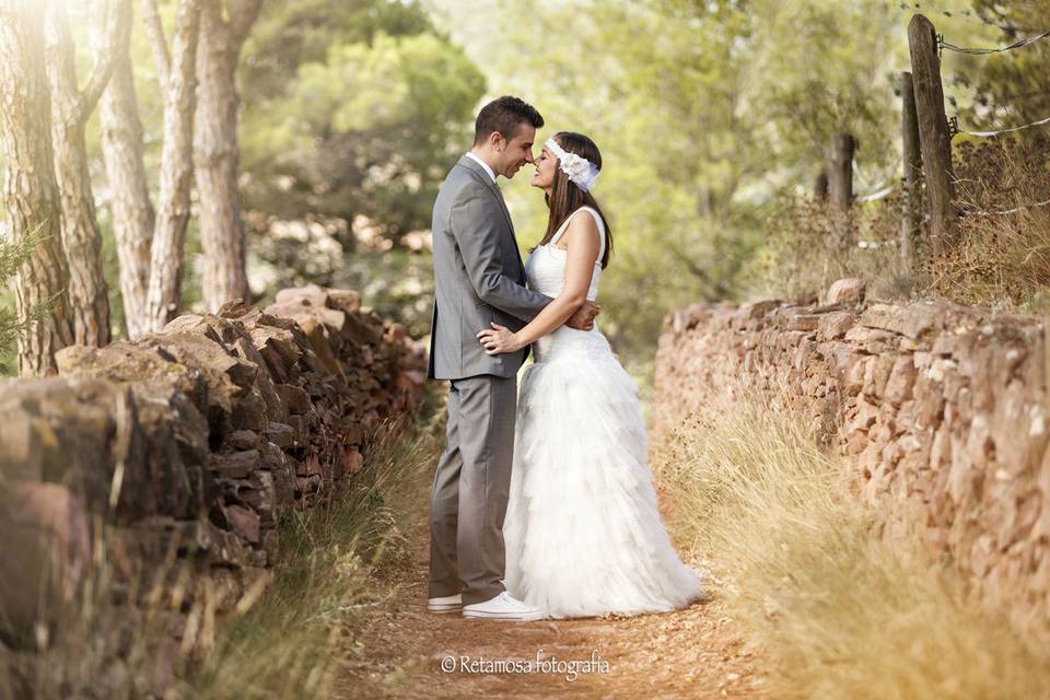 El coche de boda