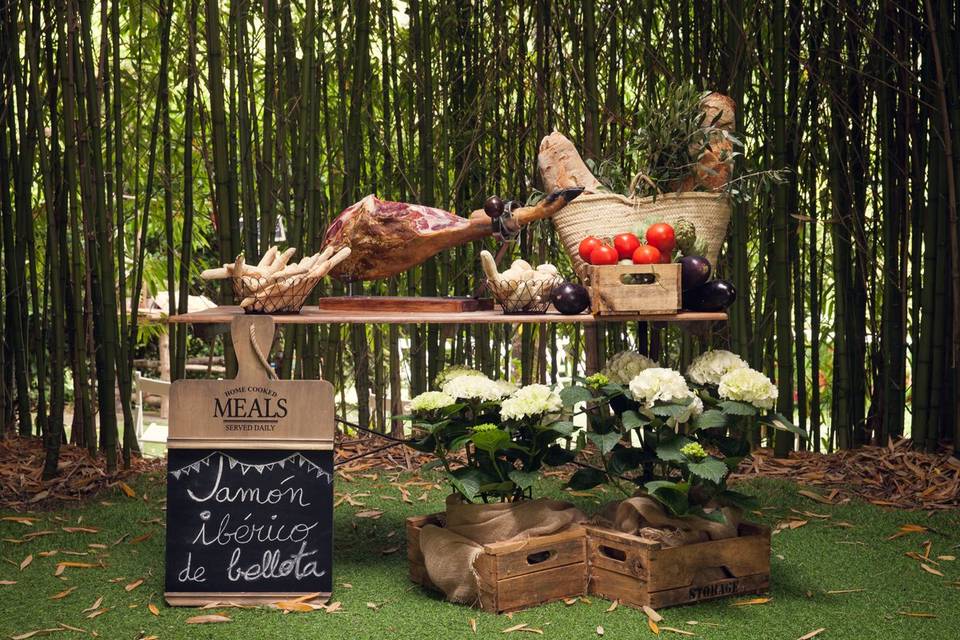 Puesto de Jamón