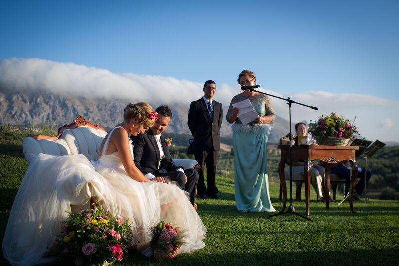 Ceremonia al aire libre