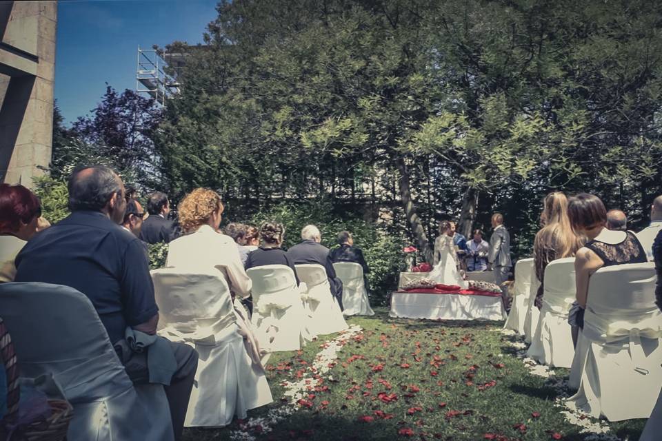 Ceremonia en el hotel