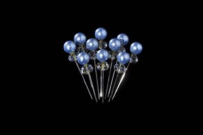 Alfiler Celeste Cristal 02