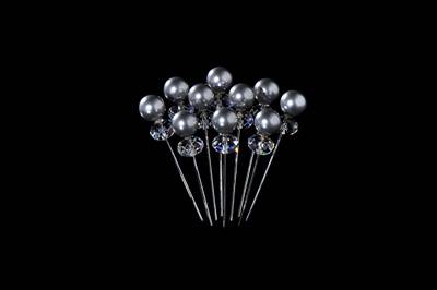 Alfiler Gris Cristal 02