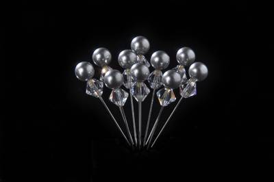 Alfiler Gris Cristal 03