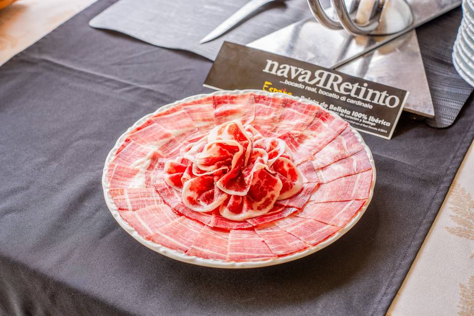 Plato de jamón