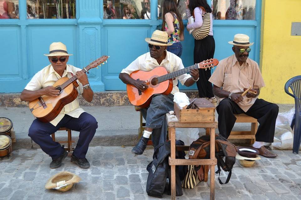 Músicos de La Havana