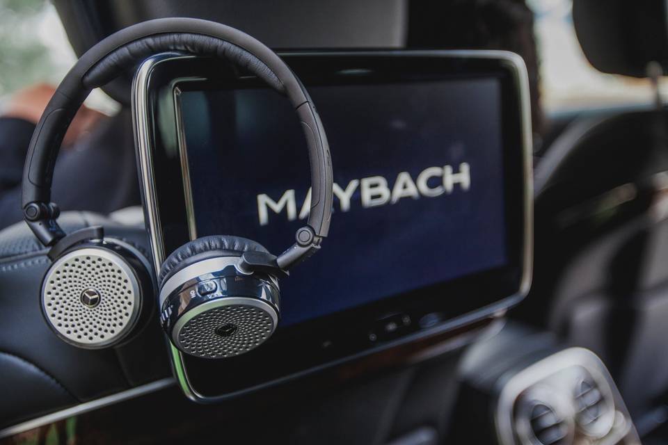 Interior de Mercedes Maybach
