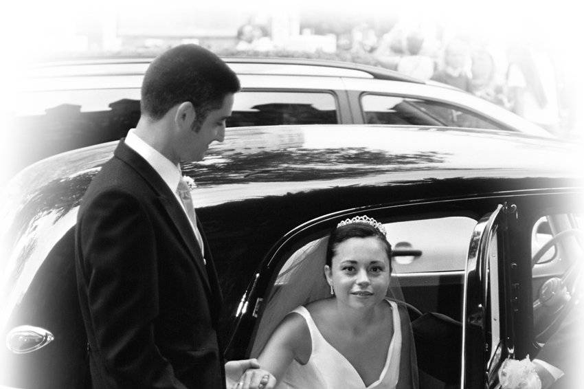 El coche de la novia