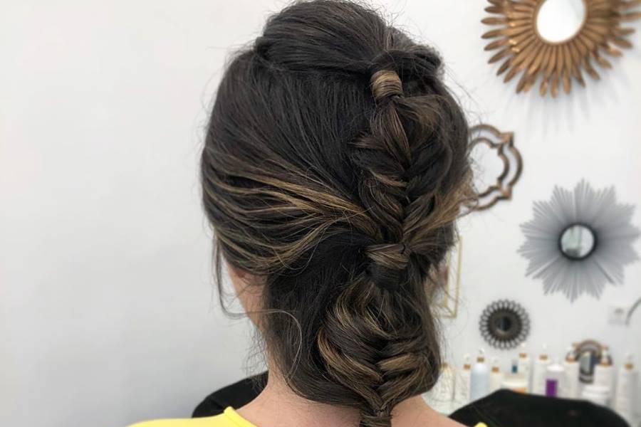 Trenza de invitada