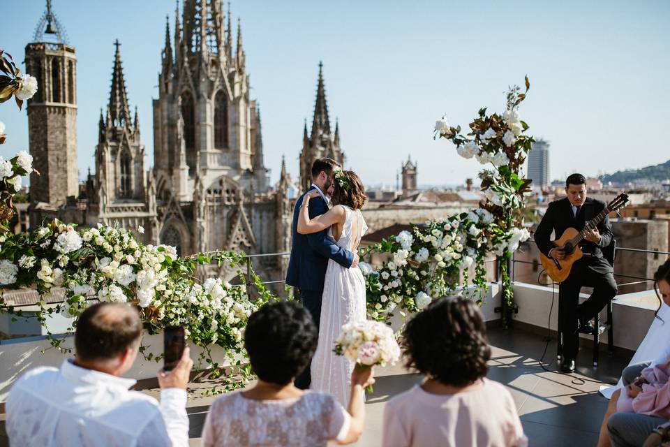 Boda al aire libre