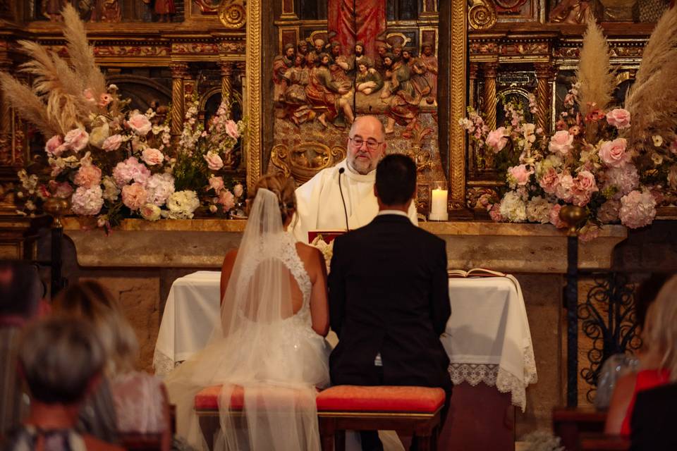 Decoración altar