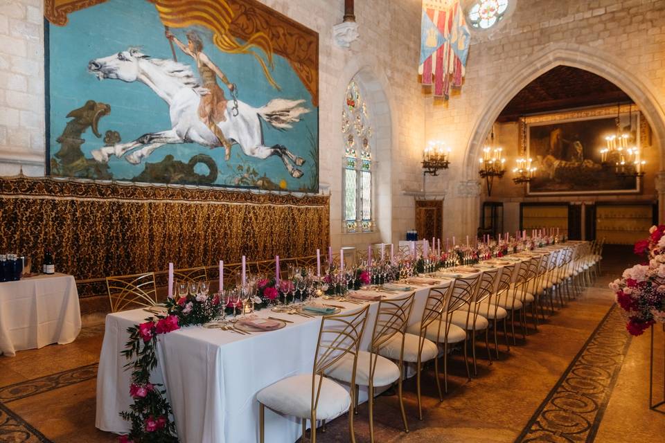 Decoración banquete