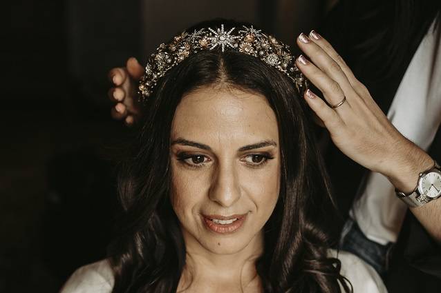 Tiara estrellas