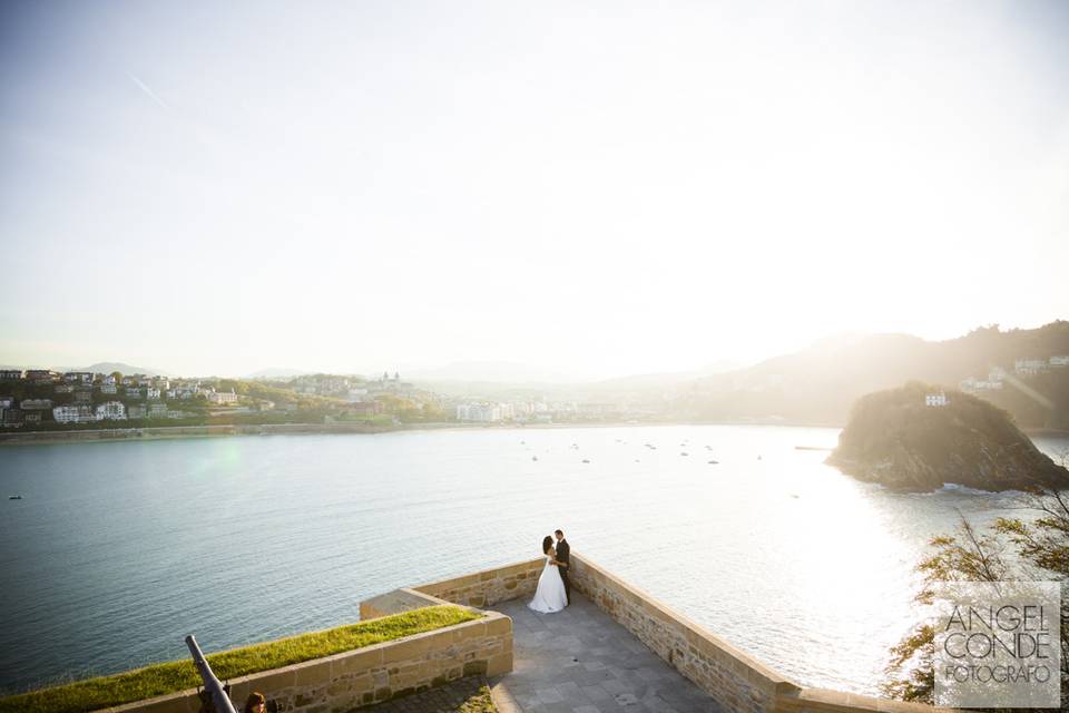 Reportajes de boda en Urgull