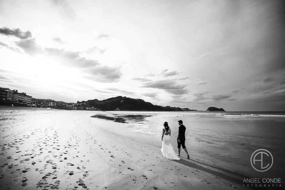 Paseo de Boda en Zarautz