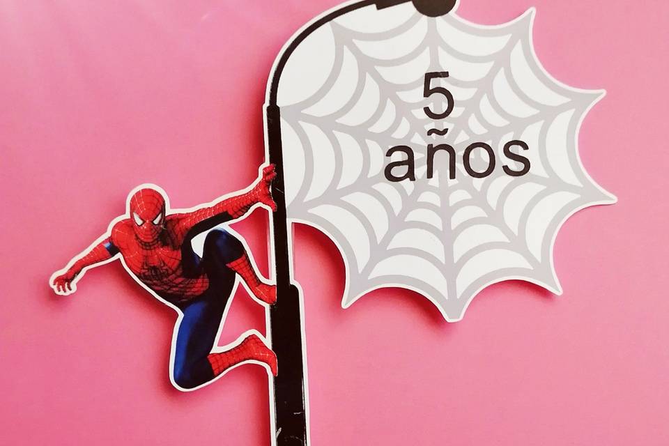 Topper de hombre araña