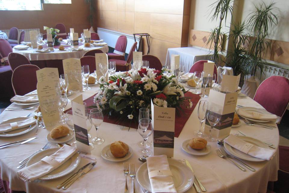 Salón celebración de banquetes